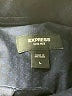 Express Solid Blue Long Sleeve Button-Down Shirt Size L - photo 7