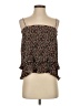 Derek Lam 10 Crosby 100% Polyester Brown Sleeveless Top Size 4 - photo 1
