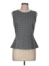 Vince Camuto Gray Sleeveless Top Size M - photo 1