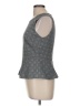Vince Camuto Gray Sleeveless Top Size M - photo 5