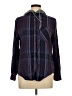 Mudd Plaid Purple Long Sleeve Button-Down Shirt Size L - photo 1