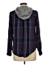 Mudd Plaid Purple Long Sleeve Button-Down Shirt Size L - photo 2