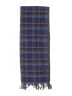 Unbranded Plaid Purple Scarf One size - photo 2