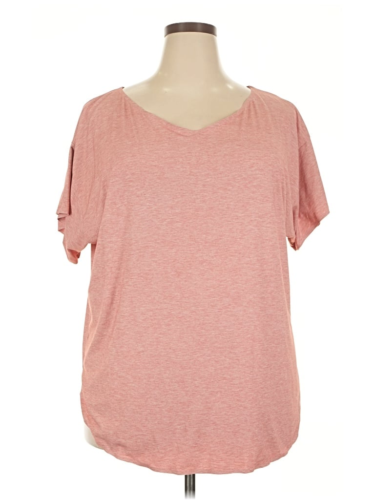 Pre-owned Uniqlo Short Sleeve T-shirt In Pink