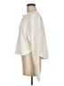 MOUSSY 100% Cotton Ivory Long Sleeve Blouse Size Med (2) - photo 5