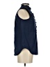 Ann Taylor Blue Sleeveless Button-Down Shirt Size XS - photo 4