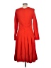 J.Crew Red Casual Dress Size 10 - photo 2