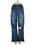Madewell Color Block Blue Jeans Size 24 waist - photo 1