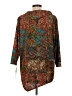 Ruby Rd. Paisley Teal 3/4 Sleeve Blouse Size L - photo 2