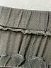 Unbranded Solid Black Track Pants Size L - photo 7