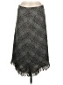 Tribal Argyle Gray Casual Skirt Size 6 - photo 1