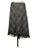 Tribal Argyle Gray Casual Skirt Size 6 - photo 2