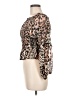 Guess 100% Polyester Brown 3/4 Sleeve Blouse Size M - photo 5