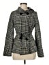 Wet Seal Plaid Gray Coat Size M - photo 1