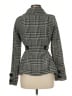 Wet Seal Plaid Gray Coat Size M - photo 2