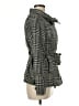 Wet Seal Plaid Gray Coat Size M - photo 4