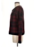 Aqua 100% Acrylic Plaid Burgundy Pullover Sweater Size M - photo 5