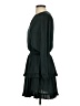 Socialite 100% Polyester Solid Green Casual Dress Size XS - photo 5