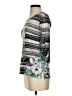 David Cline Floral Teal 3/4 Sleeve T-Shirt Size S - photo 5