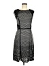 BCBGMAXAZRIA Chevron-herringbone Gray Casual Dress Size M - photo 1