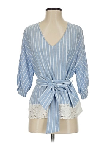 Zara TRF 3/4 Sleeve Blouse (view 1)