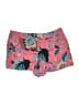 Ann Taylor LOFT 100% Rayon Print Pink Board Shorts Size 8 - photo 1