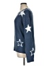 Unbranded 100% Polyester Stars Blue Pullover Sweater Size XL - photo 5