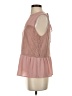 WAYF Pink Sleeveless Blouse Size S - photo 5