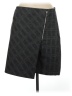 Ann Taylor LOFT Houndstooth Black Formal Skirt Size 8 - photo 1