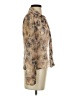 Maggie Lawrence Animal Print Tan Long Sleeve Blouse Size S - photo 4