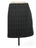 Ann Taylor LOFT Houndstooth Black Formal Skirt Size 8 - photo 2