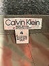 Calvin Klein Solid Gray Wool Skirt Size 4 - photo 4