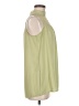 June & Hudson 100% Polyester Green Sleeveless Blouse Size M - photo 4