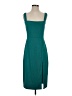 Babaton Solid Teal Casual Dress Size 2 - photo 1