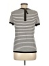 PREMISE Black Short Sleeve Top Size M - photo 2