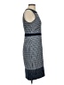 J.Crew Houndstooth Blue Cocktail Dress Size 0 - photo 4
