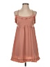 Tavik 100% Polyester Solid Pink Casual Dress Size XS - photo 1