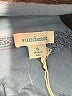 Sundance 100% Cotton Blue 3/4 Sleeve Button-Down Shirt Size S - photo 6