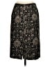 Talbots 100% Cotton Paisley Black Formal Skirt Size 4 - photo 2