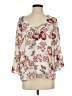 Como Vintage 100% Polyester Ivory 3/4 Sleeve T-Shirt Size S - photo 1