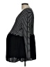 LED Luxe Essentials Denim Black 3/4 Sleeve Top Size L - photo 5