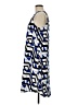 Apt. 9 100% Polyester Graphic Blue Casual Dress Size M - photo 5