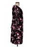 Roz & Ali Floral Black Cocktail Dress Size M - photo 4