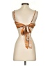 Shein 100% Polyester Orange Tank Top Size 4 - photo 2