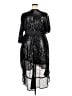 Lane Bryant 100% Polyester Black Cocktail Dress Size 18 - 20 Plus - photo 2