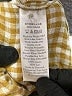 Everlane 100% Linen Checkered-gingham Yellow Shorts Size XS - photo 4
