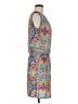 Laundry by Design 100% Polyester Paisley Blue Casual Dress Size 8 - photo 4
