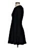 Shein Solid Black Casual Dress Size XS - photo 5