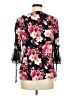 Diana Belle Black 3/4 Sleeve Blouse Size M - photo 2