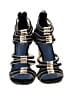 Coach 100% Leather Black Sandals Size 8 - photo 2